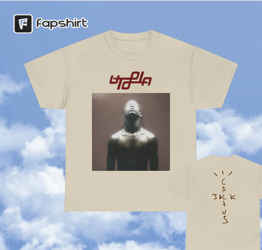 Travis Scott Utopia Tshirt / Cactus Jack Design on Fapshirt