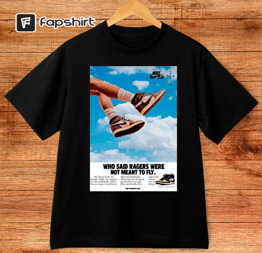 Travis Scott Shirt – Look Mom I Can Fly – Rap Tee – Cactus Jack – astroworld – hiphop tee – JORDAN – vintage – unisex