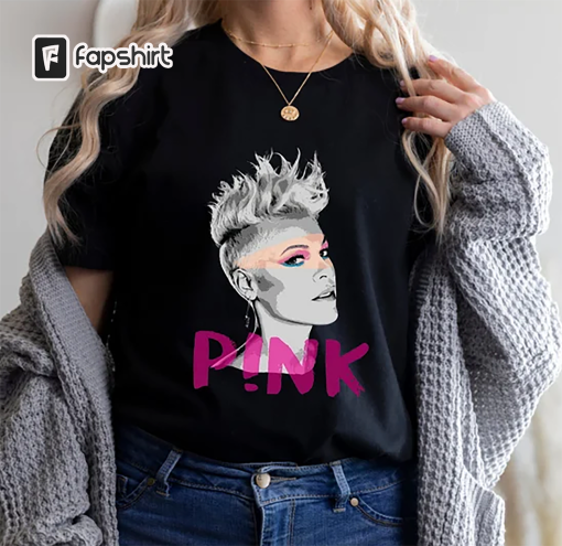 P!nk Pink Singer Summer Carnival 2023 Tour T-Shirt, Trust fall Album Shirt, Pink Tour Shirt, Music Tour 2023 Shirt Pink Summer concert shirt