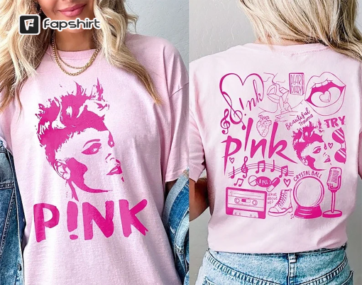 Vintage P!nk Pink Singer Summer Carnival Tour 2023 Shirt, Trustfall Album Shirt, Music Tour Shirt, Pink Tour Shirt, Tour 2023 Shirt