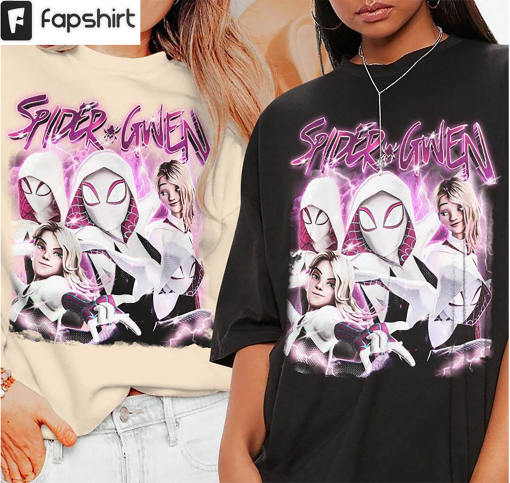 Spider Gwen Movie Stacy Spider Verse Shirt