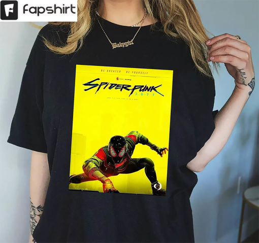 Spider Punk Funny Spider Man Shirt For Marvel Lover