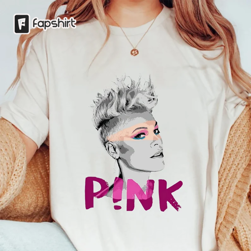 P!nk Pink Singer Summer Carnival 2023 Tour T-Shirt, Trust fall Album Shirt, Pink Tour Shirt, Music Tour 2023 Shirt Pink Summer concert shirt