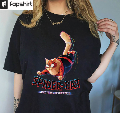 Cat Ver Spider Man Across The Spider Verse Funny Shirt