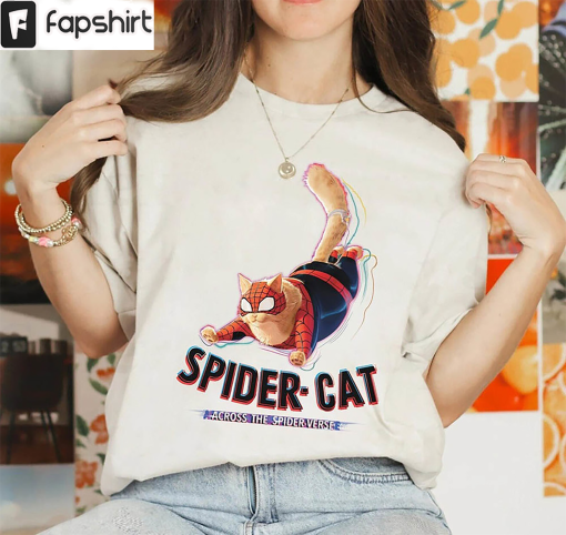 Cat Ver Spider Man Across The Spider Verse Funny Shirt