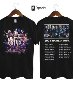 Styx Tour 2023 Shirt, Styx Rock Band…