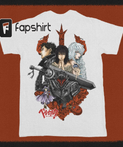 Berserk Shirt, Guts And Griffith Shirt, Anime…