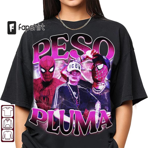 Peso Pluma 90s Vintage Shirt, Peso Pluma Bootleg Shirt, Peso Pluma Tee, Double P Concert Shirt, Double P Concert Merch V1