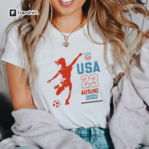 US Women’s World Cup Supporter T-shirt, American Women World Cup Soccer, World Cup shirt, Webeleive, Retro Soccer Shirt, FIFA Matching Shirt