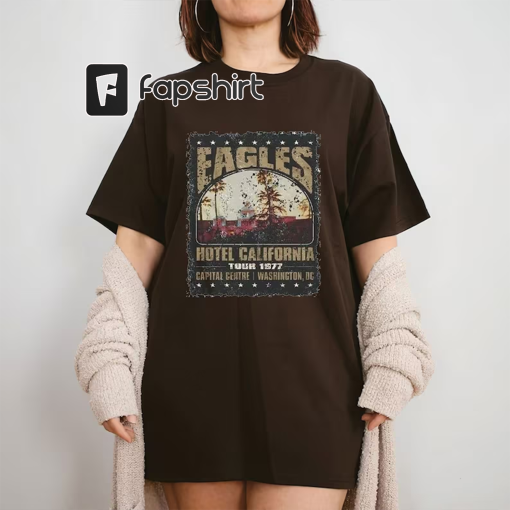 Hotel California Eagles Tour T-Shirt, Eagles Concert, Music Tour 2023 Shirt, Rock Tour 2023, The Eagles Tour Shirt, Rock Band Shirt