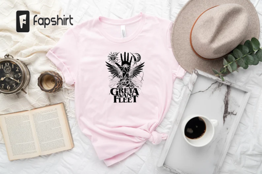 Greta Van Fleet Shirt, Retro Musical Shirt, Greta Van Fleet Rock Band Shirt, Boho Vintage Musician Shirt, Retro Greta Van Fleet T-shirt Tee