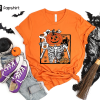 Halloween Shirt For Grandma, Custom Grandkids Name Halloween Shirt, Halloween Shirt With Grandchildren Name, Halloween Family Ghost Shirt