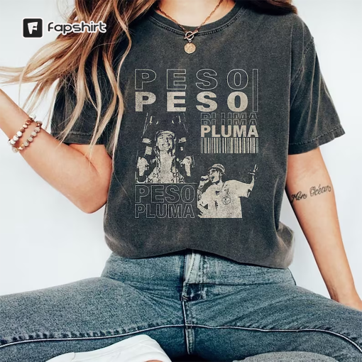 Comfort Color Peso Pluma Shirt, Peso Pluma World Tour 2023 Shirt, Peso Pluma Merch, Peso Pluma Concerts