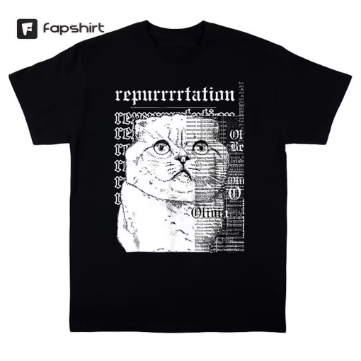 Reputation Cat Shirt, Rep Cat Shirt, Taylor swift Cat Shirt, Cat Version Shirt, Swiftie Gift Shirt, Sweatshirt, merch, Hoodie