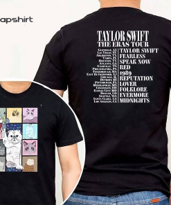 The Eras Tour Cat Version T-Shirt,Taylor Shirt,Swift…