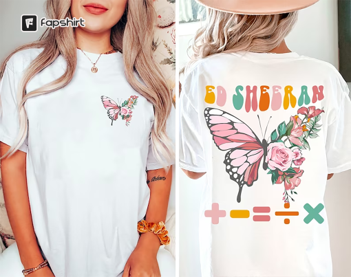 Butterfly Tshirt, The Mathematics World Tour Shirt, Custom Tshirt, Country Music Fan Shirt, 2023 Concert Shirt, Butterfly Equals Tour shirts