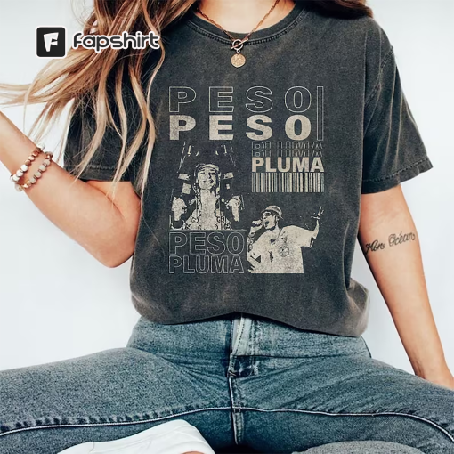 Comfort Color Peso Pluma Shirt, Peso Pluma World Tour 2023 Shirt, Peso Pluma Merch, Peso Pluma Concerts