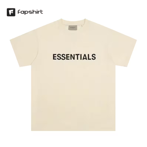 High Quality Essentials T Shirt, Essentials Fear Of God T Shirt, loose short-sleeve T-shirt for men and women, pure cotton, Streetwear