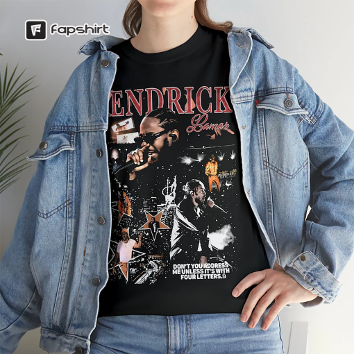 Vintage Kendrick Lamar Homage 90s Shirt , Rap Hip Hop 2023 T-Shirt , Bootleg Retro 90s Fans Shirt, Gift For Her.