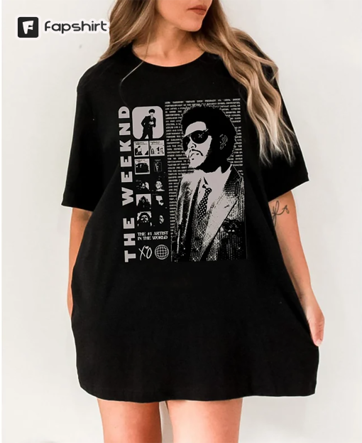 Vintage The Weeknd T-shirt, The Weeknd T-shirt | Hip-Hop Music Shirt | Starboy | After Hours Album | The Weeknd Merch | Cotton Tee