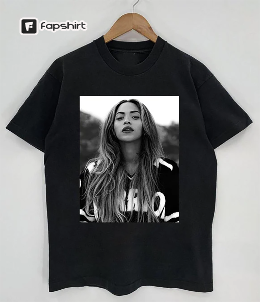 New Hot Beyonce Black And White Shirt, Beyonce Renaissance World Tour 2023 T-Shirt, Beyonce Shirt, Music RnB Singer Hiphop Rapper Shirt