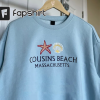 Cousins Beach Embroidered Crewneck-Cousins Beach North Carolina | the summer i turned pretty