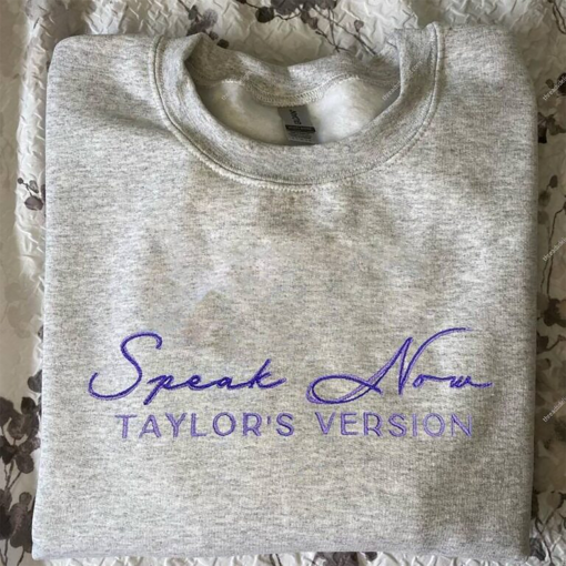 Speak Now Album Embroidered Shirt