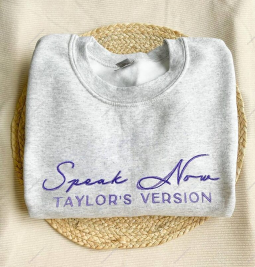 Speak Now Album Embroidered Shirt