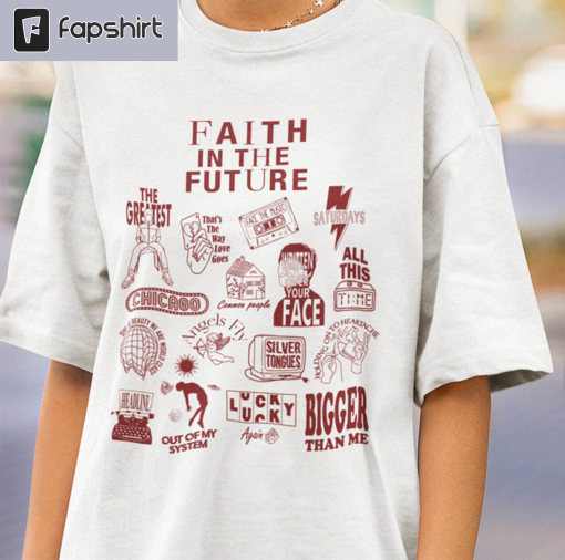 Faith In The Future Tracklist Shirt, Louis Tomlinson Crewneck Unisex T-shirt