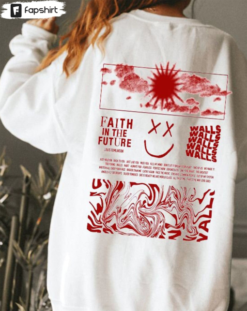 Faith In The Future World Tour 2023 Shirt, Louis Tomlinson Unisex Hoodie Short Sleeve