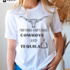 Cowboys And Tequila Beer Shirt, Vintage Budlight Cowboy Unisex Hoodie Crewneck