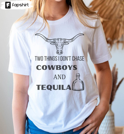 Cowboys and Tequila, Trendy Tshirt. Oversized Tshirt, Coors, Cowboy, Cowgirl T-shirt, Country, Rodeo, Alcohol, Beer, Tequila