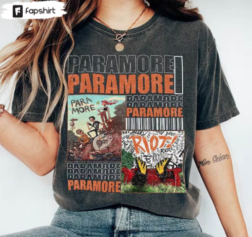 Vintage Music Concert 2023 Paramore Shirt