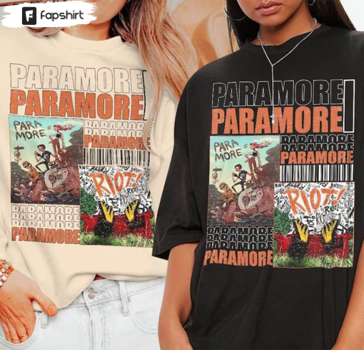 Vintage Music Concert 2023 Paramore Shirt