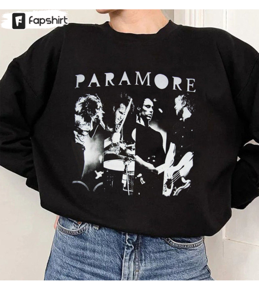 Paramore Rock Band Sweatshirt, Hayley Williams Vintage Unisex T-shirt Long Sleeve