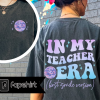 Custom Teacher Shirt Retro ABCD Teacher Name Shirts For Back to School Teacher Appreciation Gift Customized Name Teacher TShirt Cute Trendy