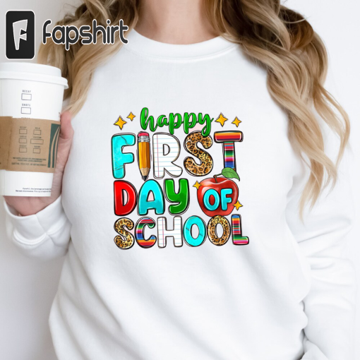 First Day of School Shirt,Kids 1st Day of Preschool Shirt,Kids Back to School Start Shirt,My First Day of School Tshirt,Custom Toddler Shirt