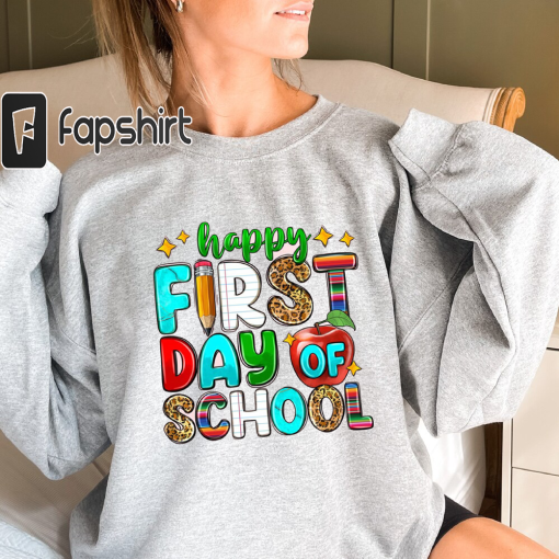 First Day of School Shirt,Kids 1st Day of Preschool Shirt,Kids Back to School Start Shirt,My First Day of School Tshirt,Custom Toddler Shirt