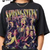 Bruce Springsteen Born In The Usa Shirt, Bruce Springsteen Concert Tee Tops Short Sleeve