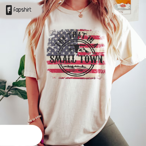 Try That In A Small Town Comfort Colors Shirt, Country Music Shirt, Jason Aldean Shirt, American Flag,Country Music Shirt, Small Town Shirts