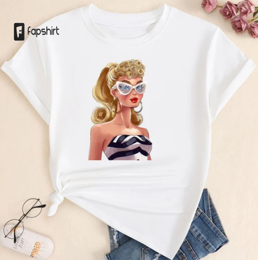 Margot Robbie Vintage Retro Shirt, Margot Robbie Shirt, Margot Robbie 2023 Shirt, Movie Fan Shirt, Margot Robbie Fan Shirt