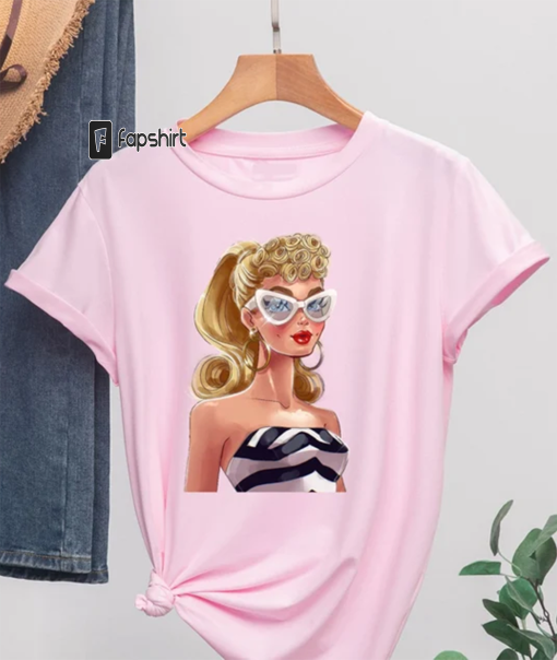 Margot Robbie Vintage Retro Shirt, Margot Robbie Shirt, Margot Robbie 2023 Shirt, Movie Fan Shirt, Margot Robbie Fan Shirt