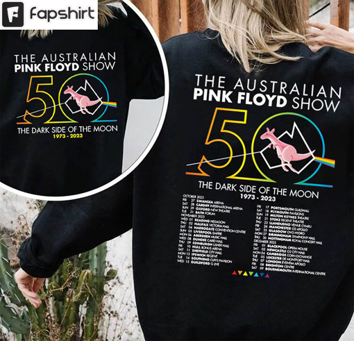 The Australian Pink Floyd Show Shirt, Pink Floyd Concert Crewneck Unisex Hoodie