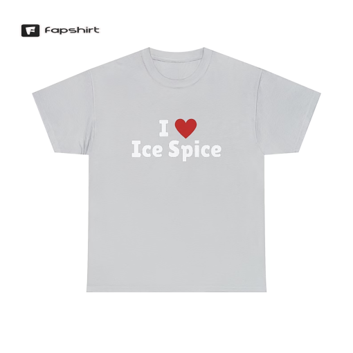 I Love Ice Spice T-Shirt, I Heart Ice Spice Tee Shirt