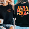 Gift for Aunt, Funny Aunt Shirt, In My Auntie Era, Comfort Colors Concert Shirt, Retro Concert Tee, Concert Shirt for Aunt, Era Aunt Shirt