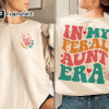 In my auntie era, sweatshirt, auntie era shirt, era shirt, oversized, retro auntie shirt, aunt shirt, ears shirt for aunt, gift for aunt