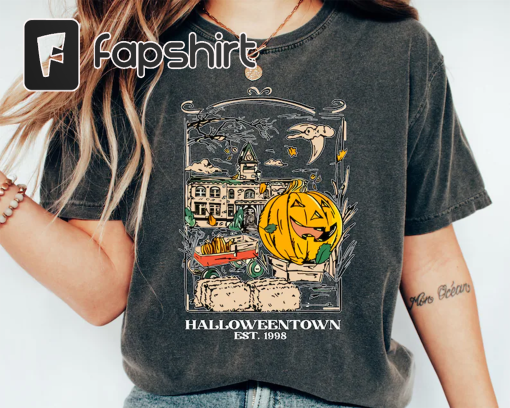 Halloweentown 1998 Vintage Shirt, Halloween Tshirt, Halloweentown Tee, Halloween Gift, Retro Halloween, Vintage Halloween Town 1998 Shirt,