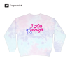 I am kenough, i am kenough sweatshirt, I am kenough, tie dye Ken sweatshirt, barbi sweatshirt, barbi movie, I am enough sweatshirt