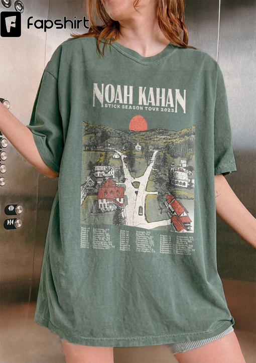 Comfort Colors Stick Season Tour 2023 Noah Kahan Shirt, Noah Kahan Folk Pop, Country Music, Vintage Noah Kahan Stick Season Shirt