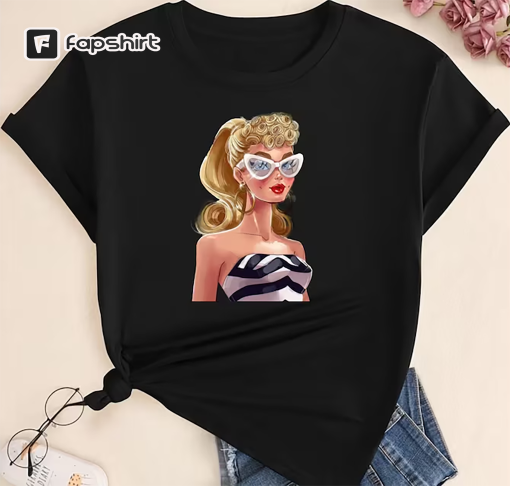 Margot Robbie Vintage Retro Shirt, Margot Robbie Shirt, Margot Robbie 2023 Shirt, Movie Fan Shirt, Margot Robbie Fan Shirt